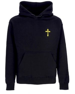 Propaganda Zwarte Slangenprint Hoodie Mannen - Blauw