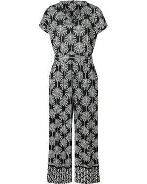 MORE&MORE Jumpsuits & Playsuits ,Zwart ,Jersey Jumpsuit - Grijs