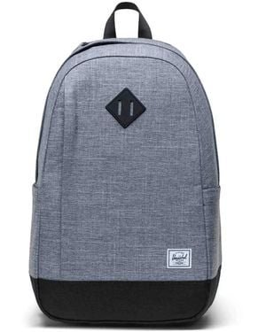 Herschel Supply Co. Katoenen Rugzak Grijs Herfst/Winter 2024 - Blauw
