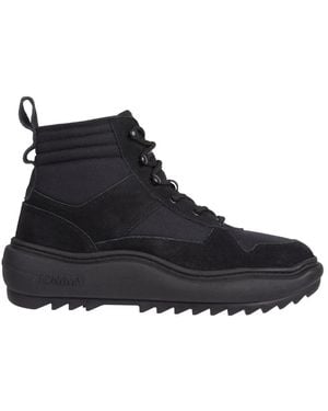 Tommy Hilfiger Lace-Up Boots - Black