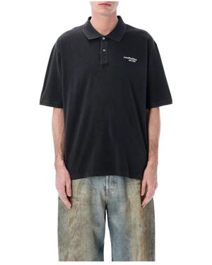 Acne Studios Polo Shirts - Black