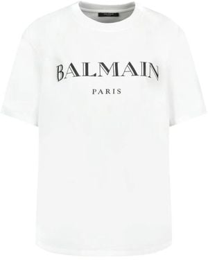 Balmain T-Shirts - White