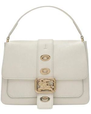 Burberry Small Rider Bag - Wit