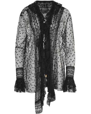 Alberta Ferretti Blouses - Negro