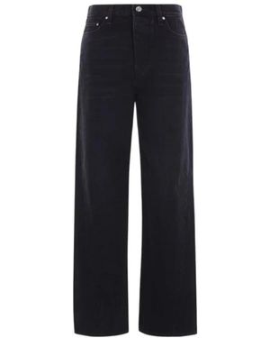 TOTEME Straight Fit Jeans - Black