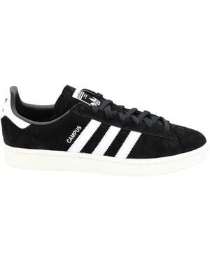 adidas Campus Sneakers Schwarz/Weiß Wildlederschuhe