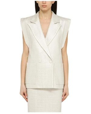 FEDERICA TOSI Waistcoats - White