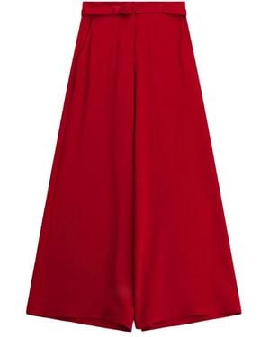 Imperial Wide Trousers - Rojo