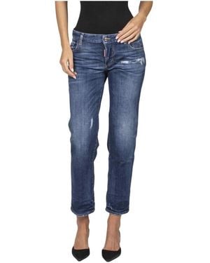 DSquared² Cropped Jeans - Blue