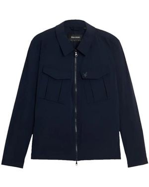 Lyle & Scott Light Jackets - Azul
