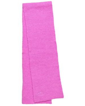 Lolly's Laundry Accessoires ,Roze ,Wol Neon Ribbed Scarf Mountain Ll