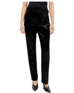 Sportmax Slim-Fit Trousers - Black
