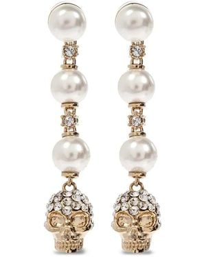 McQueen Earrings - Metallic