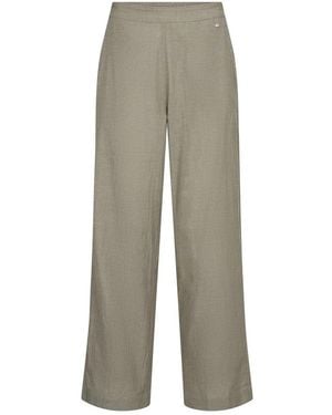 Mos Mosh Wide Trousers - Grey