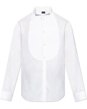 Giorgio Armani Formal Shirts - Bianco