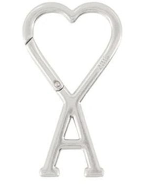 Ami Paris Keychains - Metallic