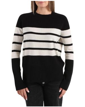 Kaos Round-Neck Knitwear - Black