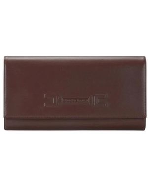 Elisabetta Franchi Wallets & Cardholders - Brown