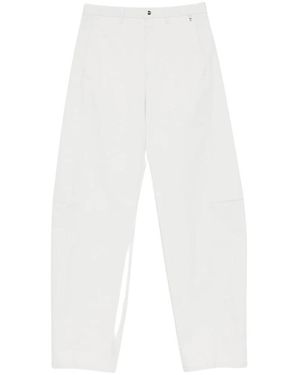 Herno Wijde Broek - Wit