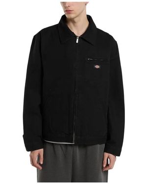 Dickies Ongevoerde Canvas Schildersjas - Zwart