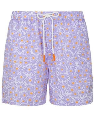 Suns Capri Badeshorts - Blau