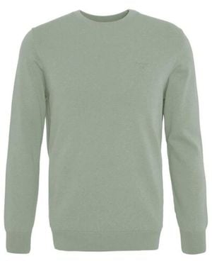 Barbour Round-Neck Knitwear - Green