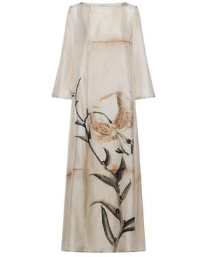 Pierre Louis Mascia Maxi Dresses - Natural