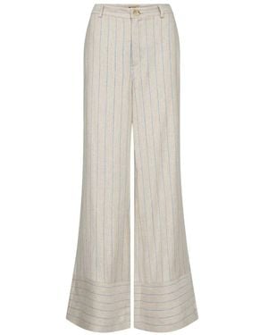 Mos Mosh Wide Trousers - Grey