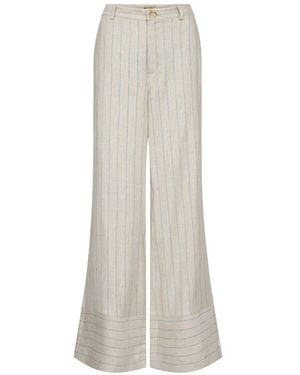 Mos Mosh Wide Trousers - Grey