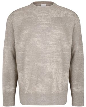 Calvin Klein Round-Neck Knitwear - Grigio