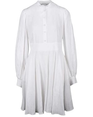 Eleventy Shirt Dresses - Blanc