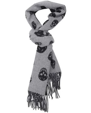 McQueen Winter Scarves - Metallic