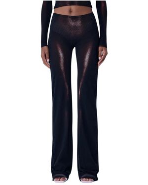Jean Paul Gaultier Wide Trousers - Blue