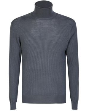 Dell'Oglio Turtlenecks - Blue