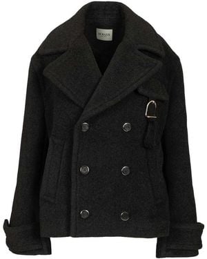 DURAZZI MILANO Double-Breasted Coats - Negro