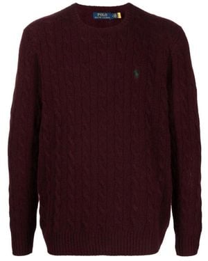 Ralph Lauren Round-Neck Knitwear - Violet