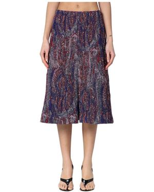 Dries Van Noten Midi Skirts - Morado