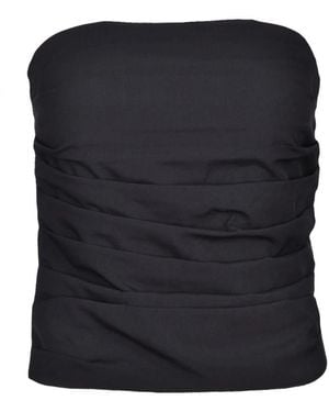 Nineminutes Sleeveless Tops - Black