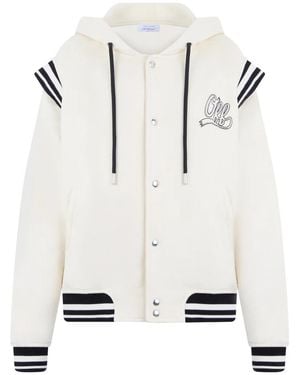 Off-White c/o Virgil Abloh Bomber Jackets - White