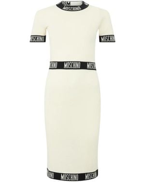 Moschino Midi Dresses - White