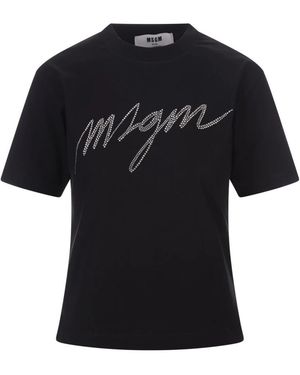 MSGM T-Shirts - Black