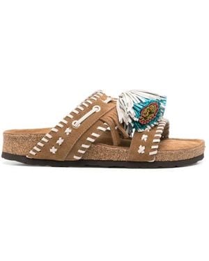 Elena Iachi Sliders - Marron