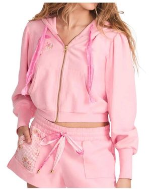 LoveShackFancy Zip-Throughs - Pink