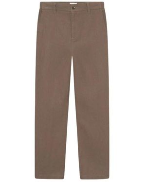 Les Deux Straight Trousers - Marrone