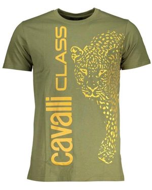 Roberto Cavalli T-Shirts - Green