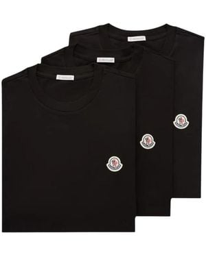 Moncler T-Shirts - Zwart