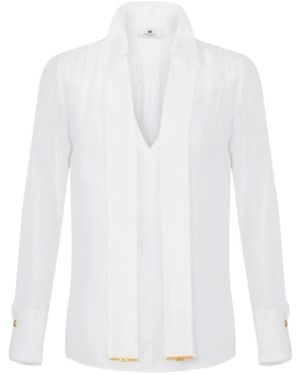 Elisabetta Franchi Blouses - White