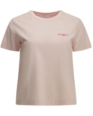 Givenchy Slim T-Shirt - Roze