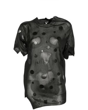 Junya Watanabe Round-Neck Knitwear - Negro