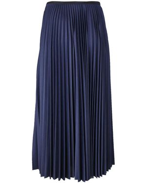 Lacoste Geplooide Rok - Blauw